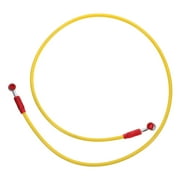 Universal Fit Motorcycle Brake Line Replacement Colorful Oil Line 1 Set for Enhanced Brake Efficiency